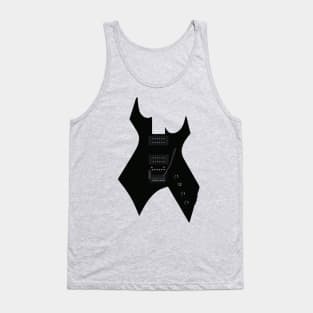 Black Guitar Tank Top